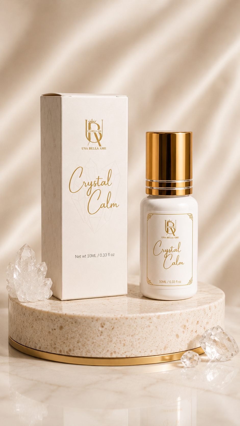 Crystal Calm Clear Adhesive